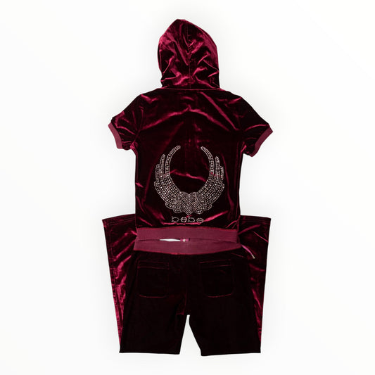 Bebé Velvet Tracksuit