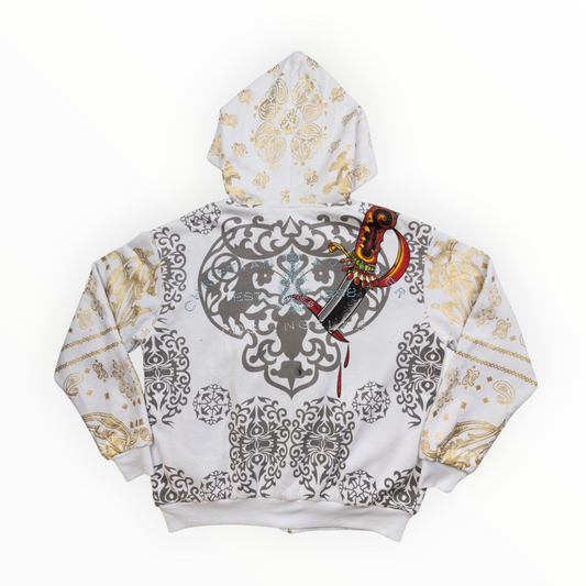 CA Skull Zip Jacket
