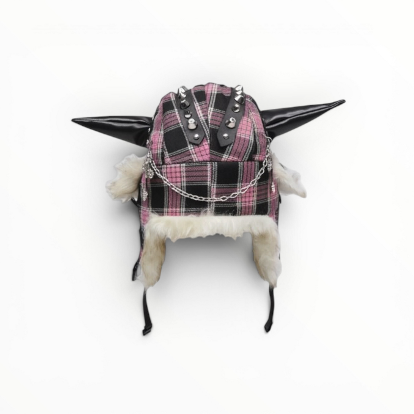 Reworked Fur Hat Pink