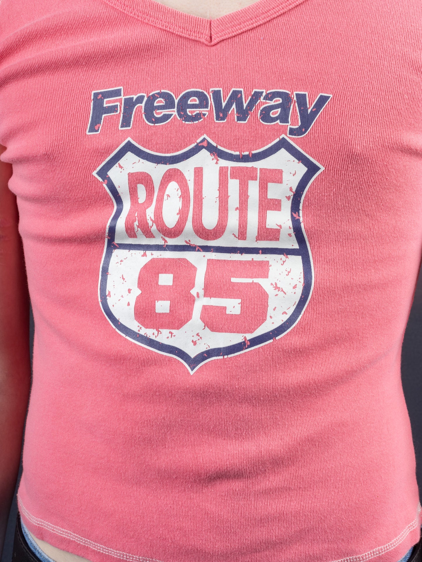 Diesel Pink Route 85 Top