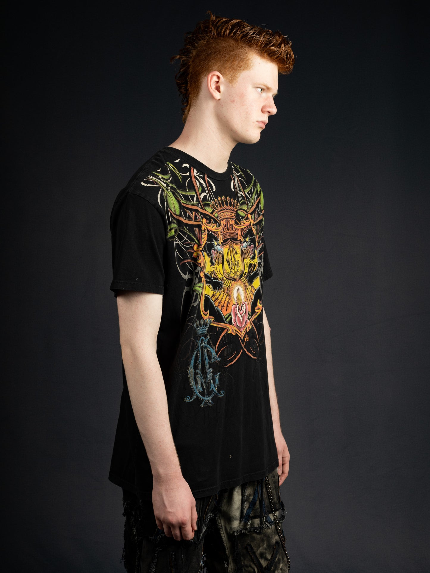 Christian Audigier Shield T-shirt