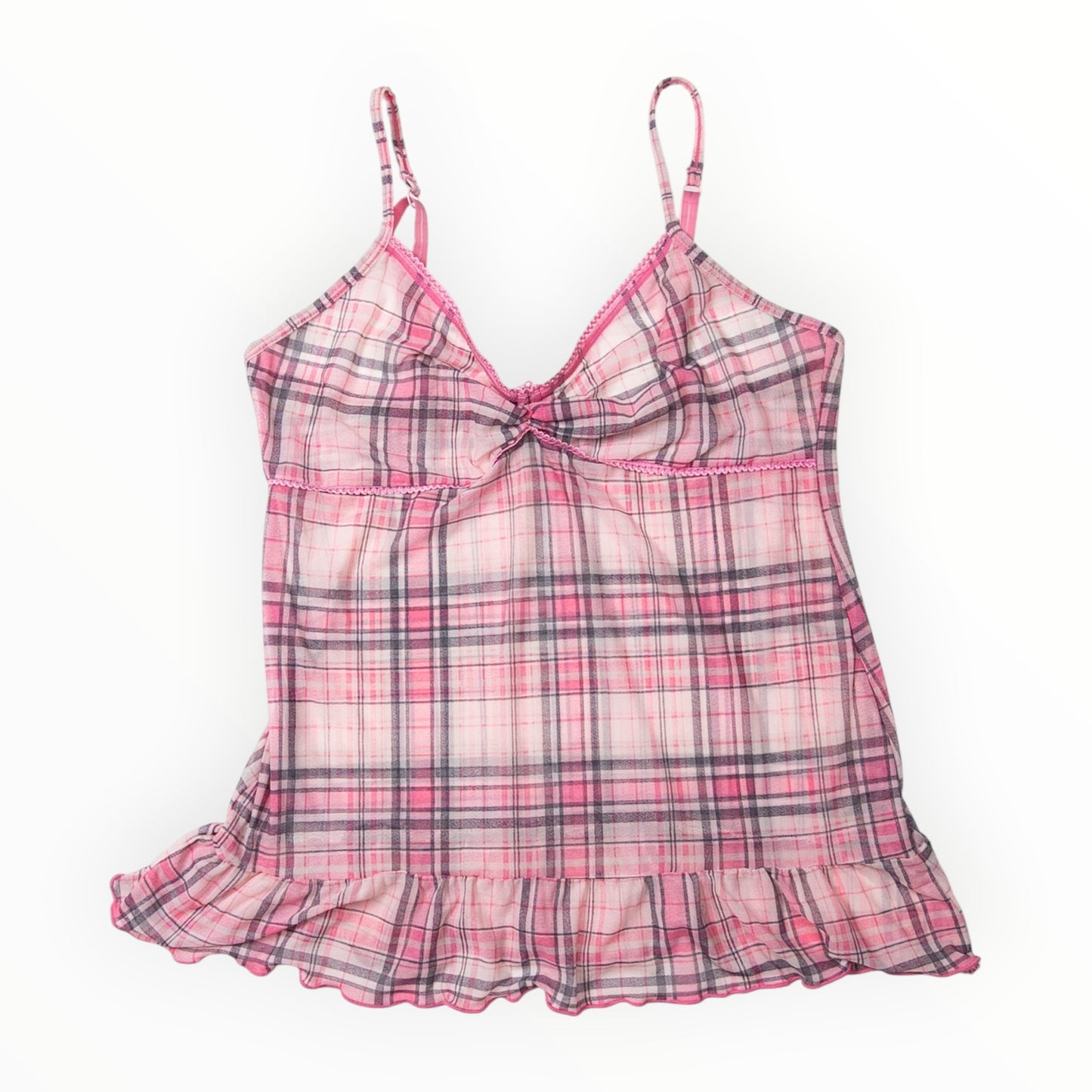 Checkered Pink Cami