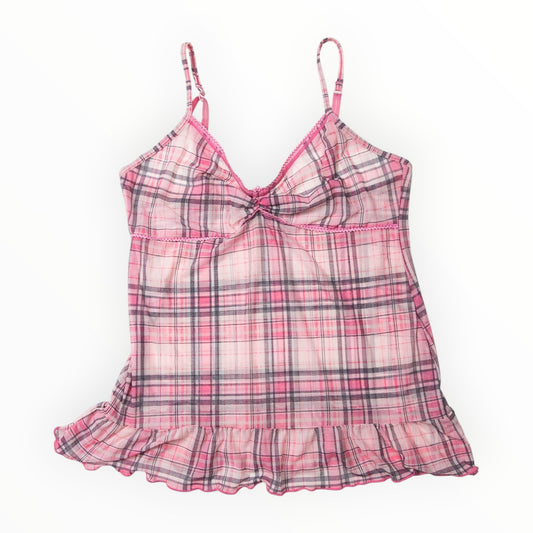 Checkered Pink Cami