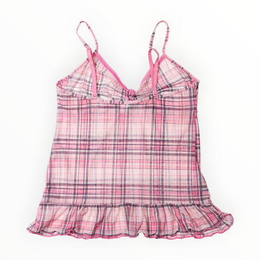 Checkered Pink Cami