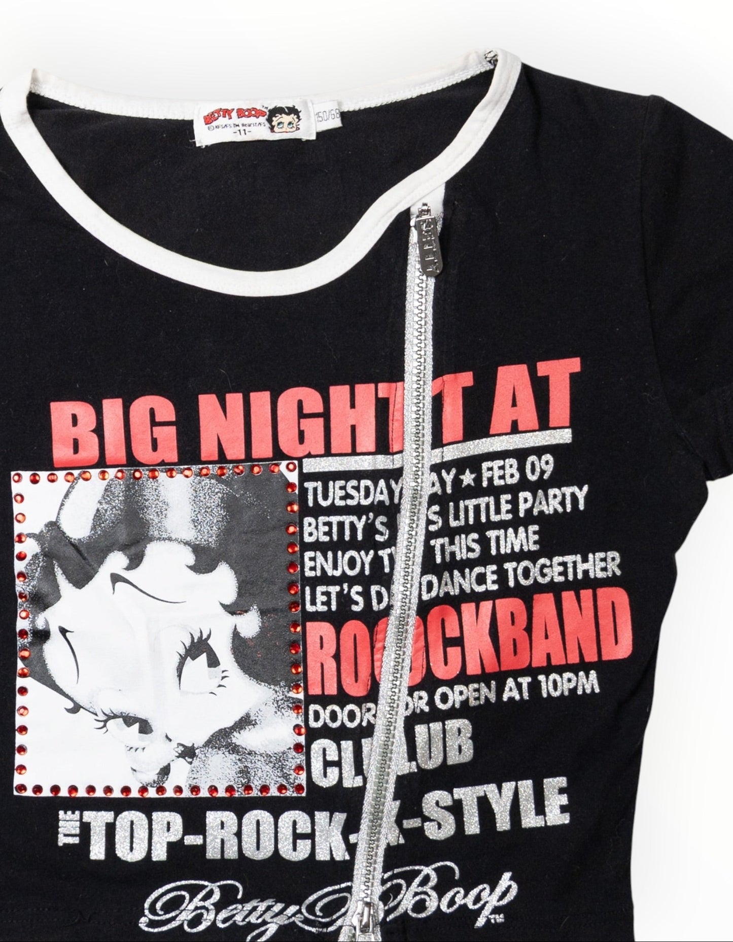 Betty Boop Grunge Top