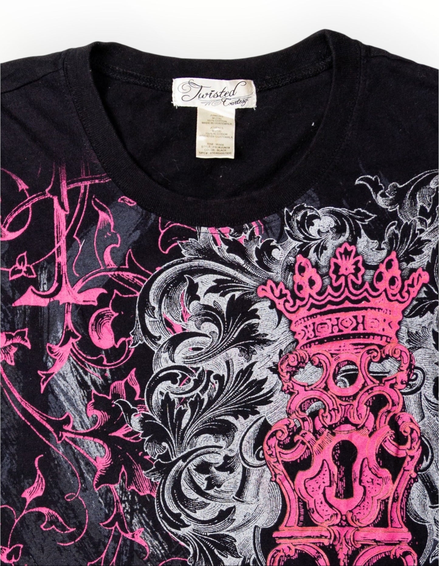 Graphic Top 'Twisted'