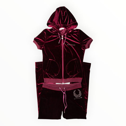 Bebé Velvet Tracksuit