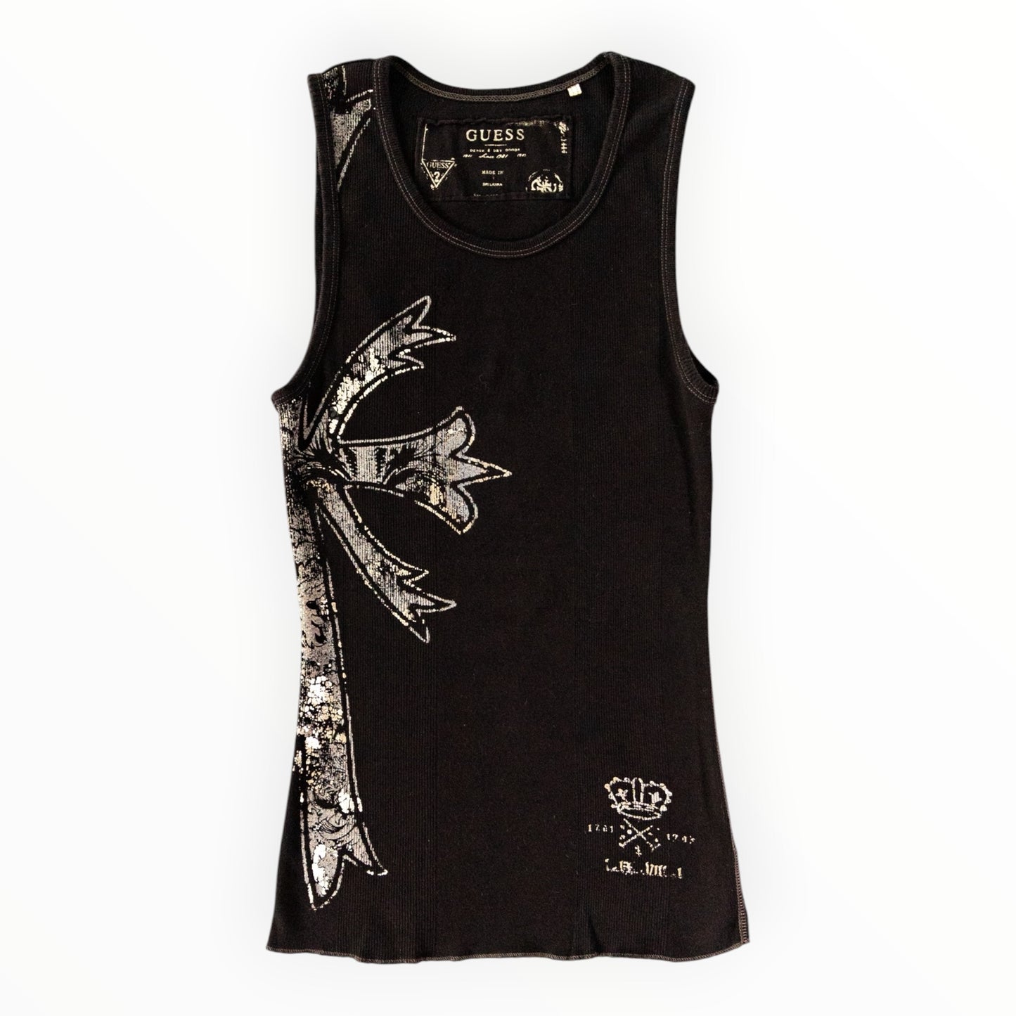 Guess Tank Top Black