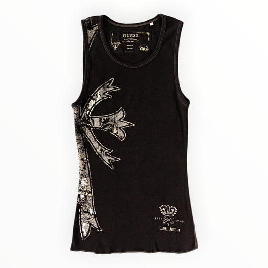 Guess Tank Top Black