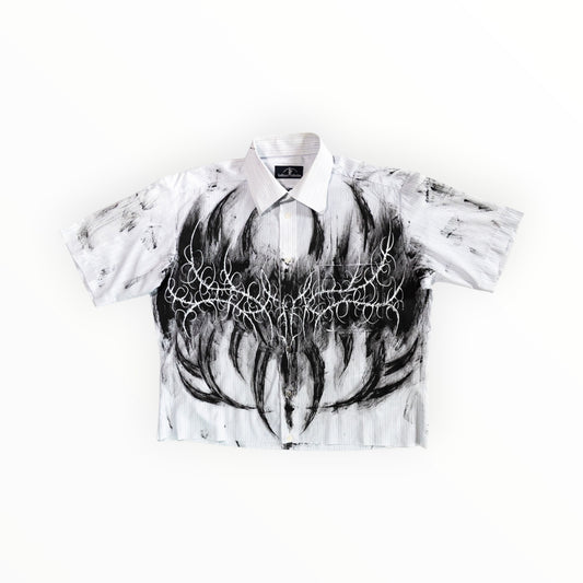 Reworked Crop Shirt 'Venom'