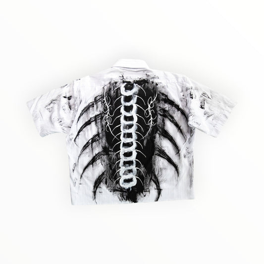 Reworked Crop Shirt 'Venom'