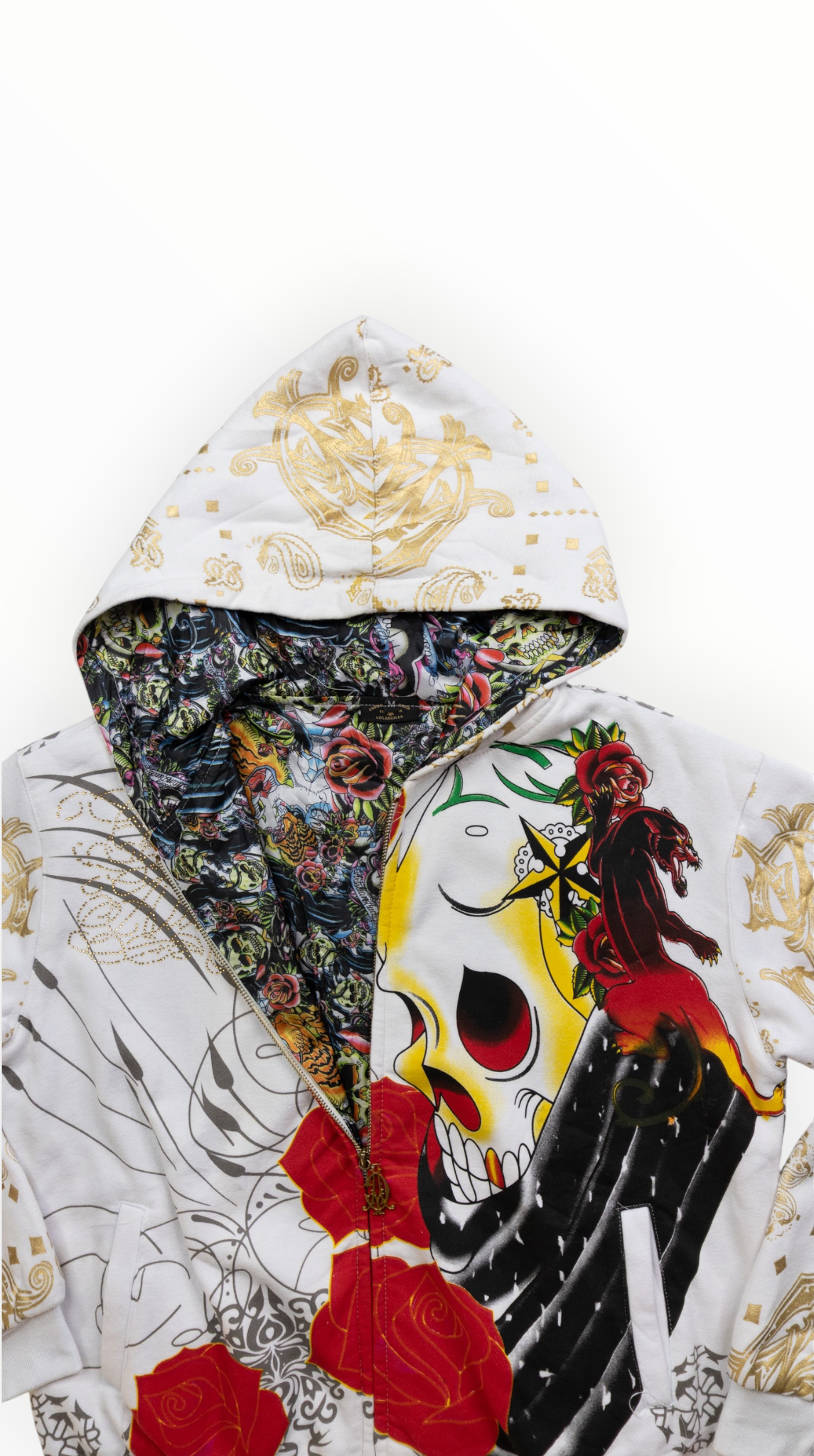 CA Skull Zip Jacket