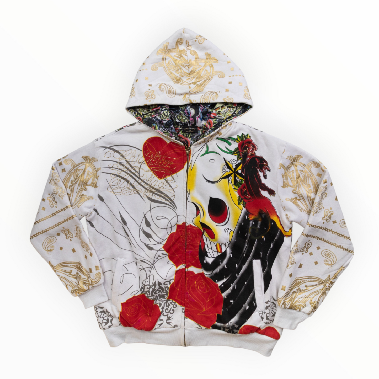 CA Skull Zip Jacket