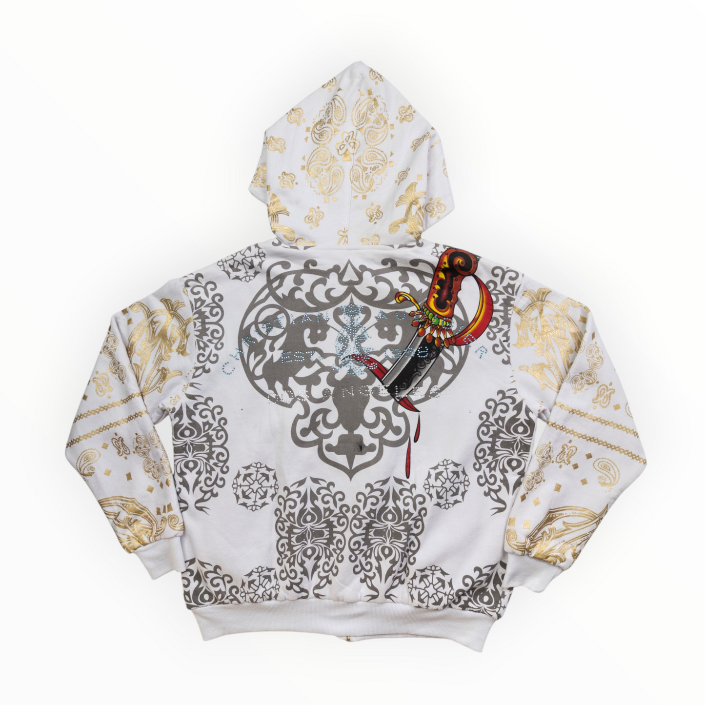 CA Skull Zip Jacket