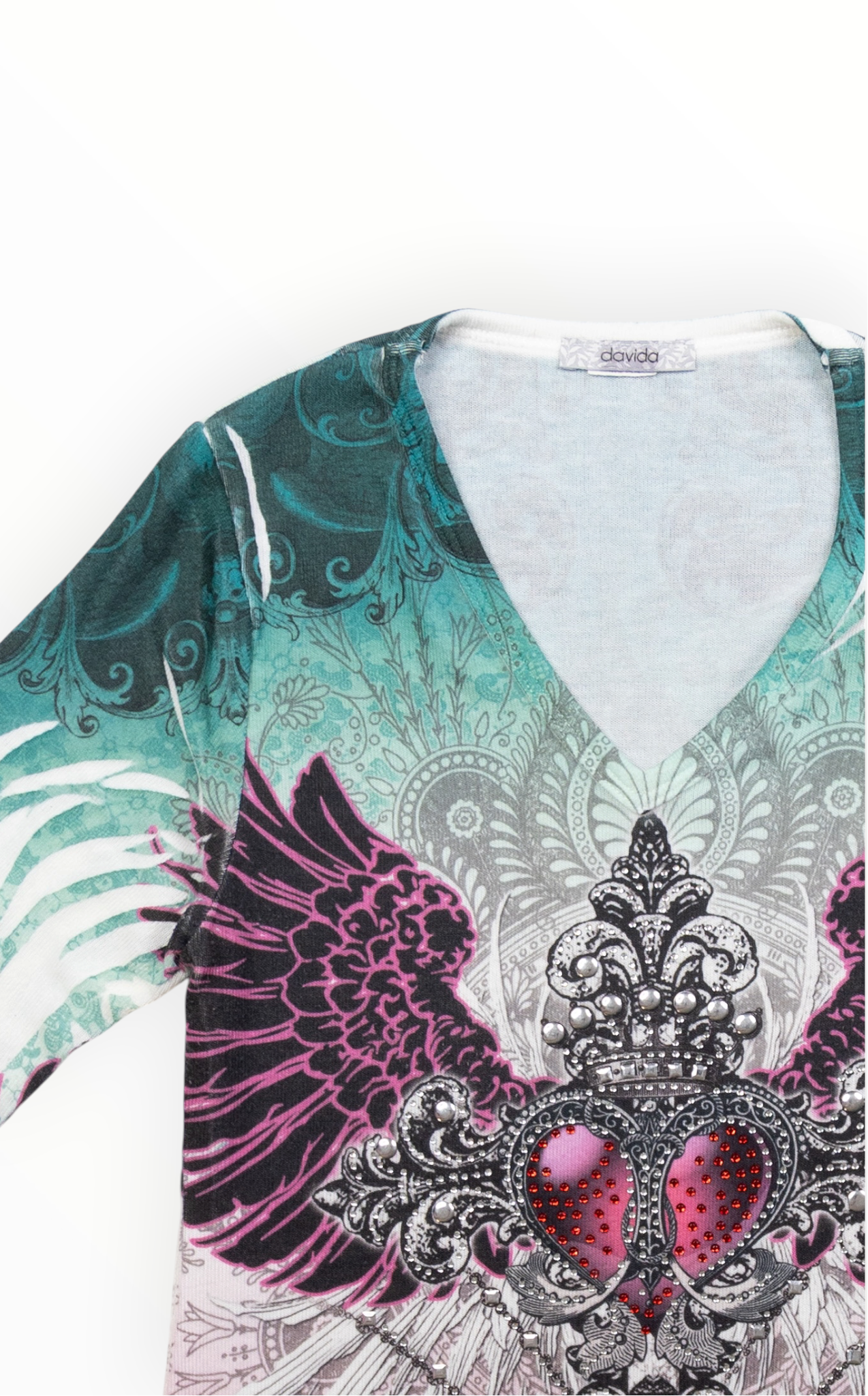 Wing Hearth Diamond Tee