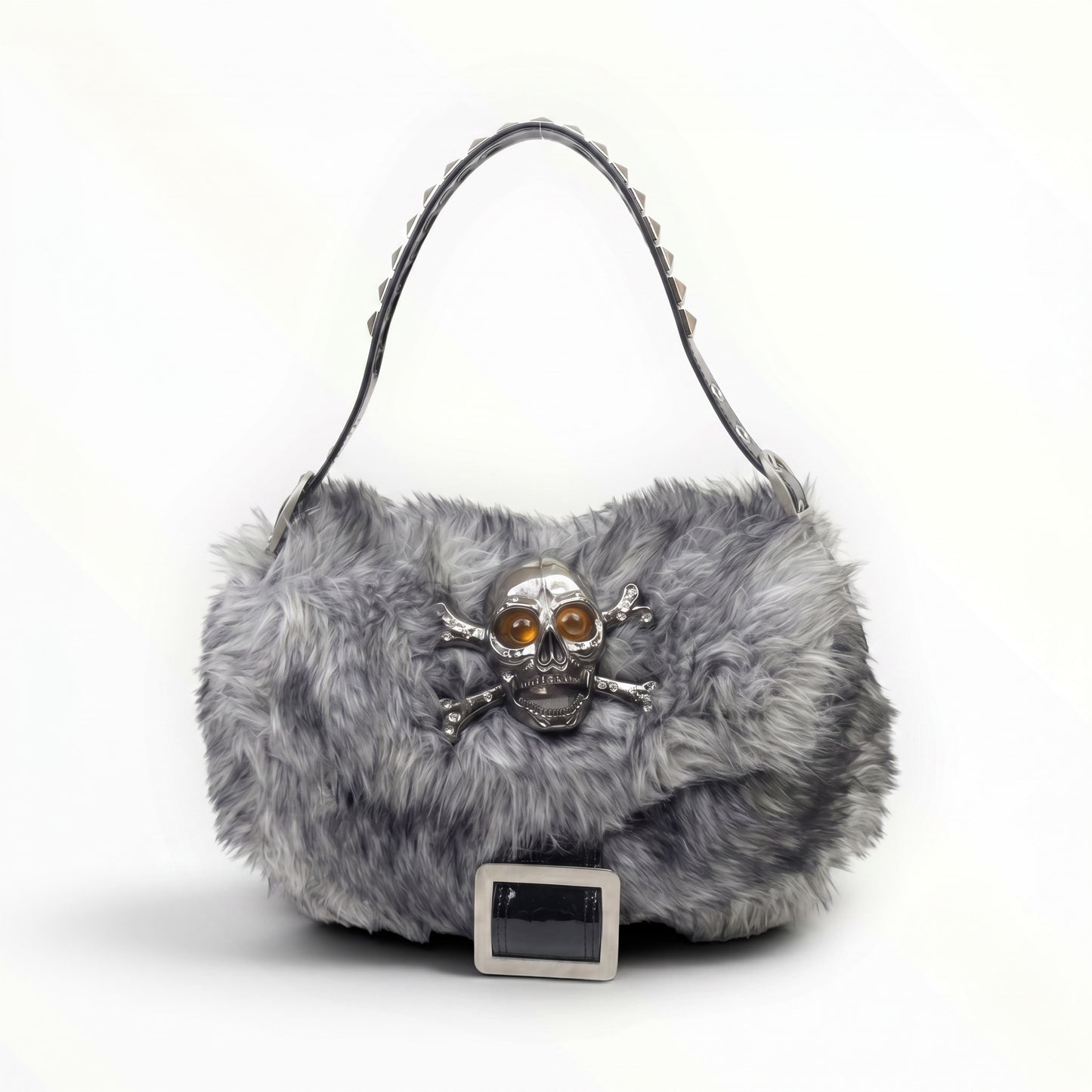 The Fluffy Skull Reworked Bag