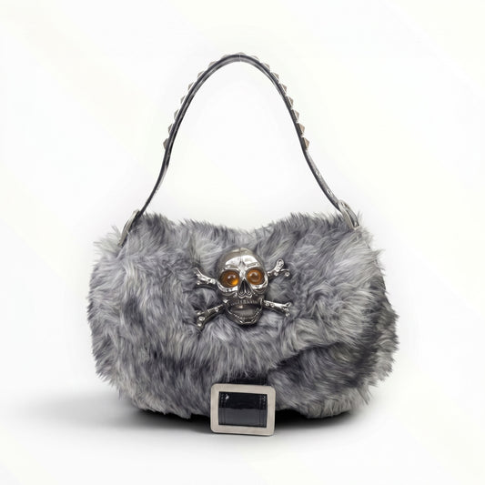 The Fluffy Skull Reworked Bag