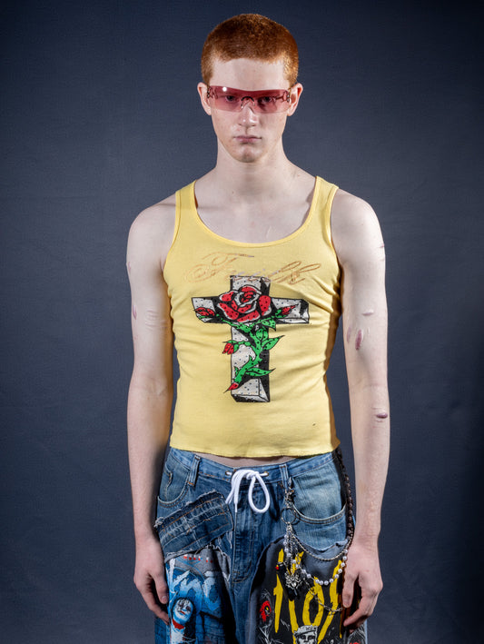 Ed Hardy Dead Roses Top