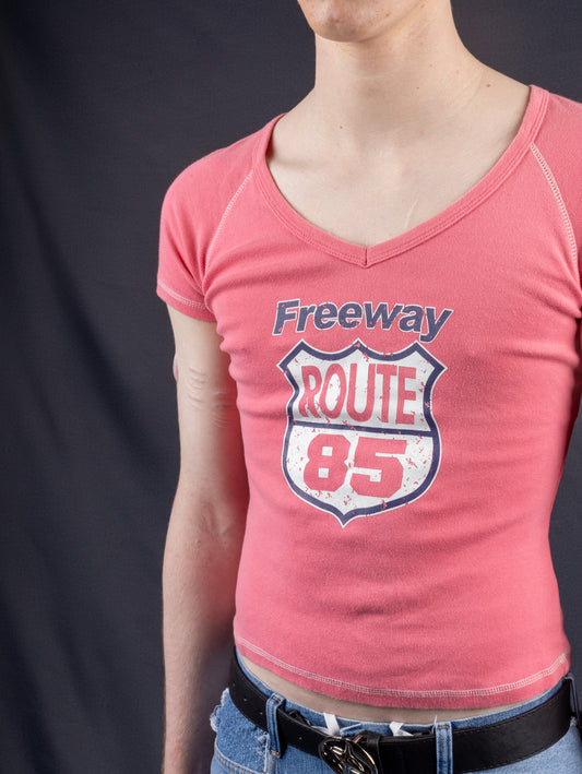 Diesel Pink Route 85 Top
