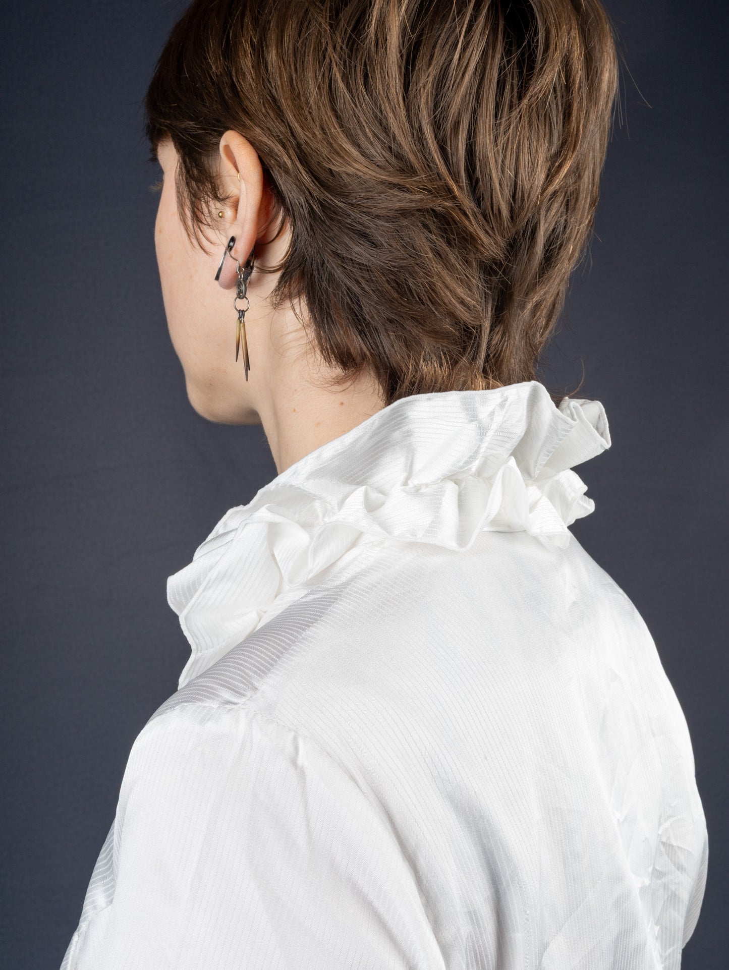 The White Ruffled Cami