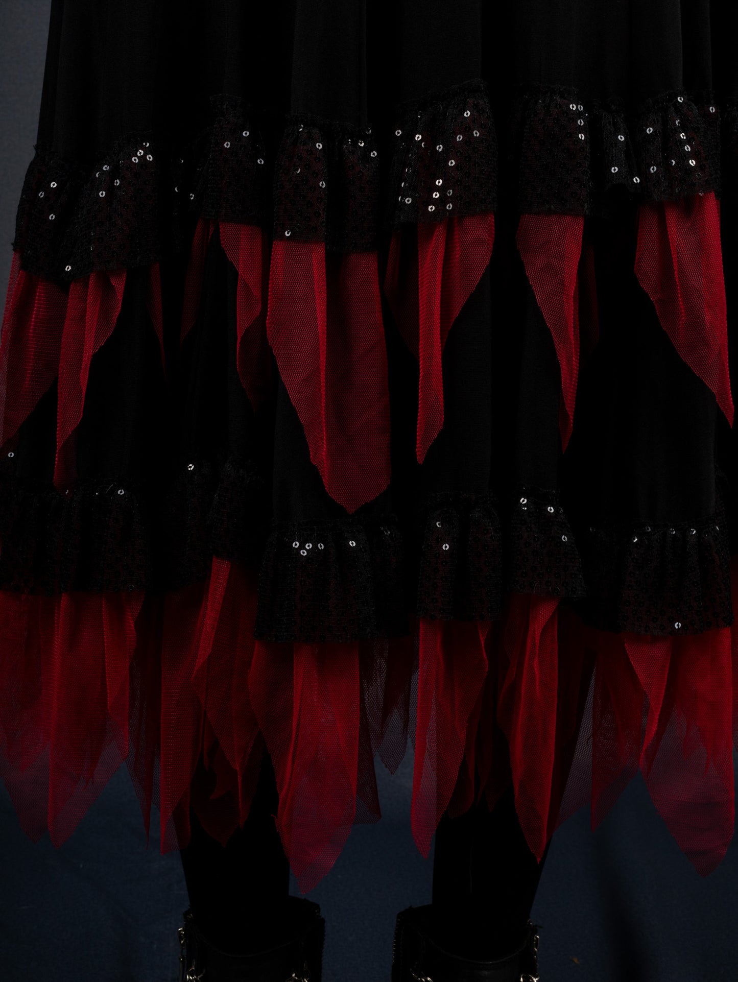 Layered Strokes B&R Skirt