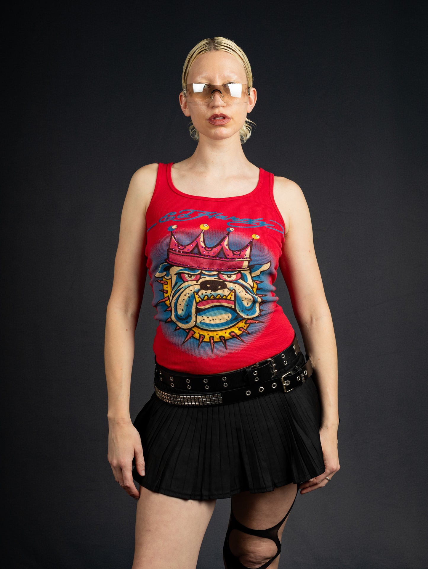 Ed Hardy King Dog Tank Top