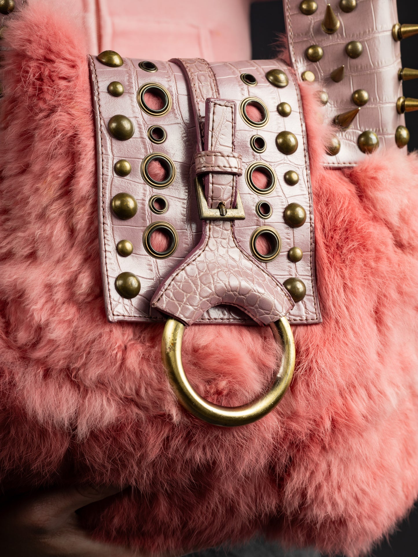 Fluffy Pink Rework bag