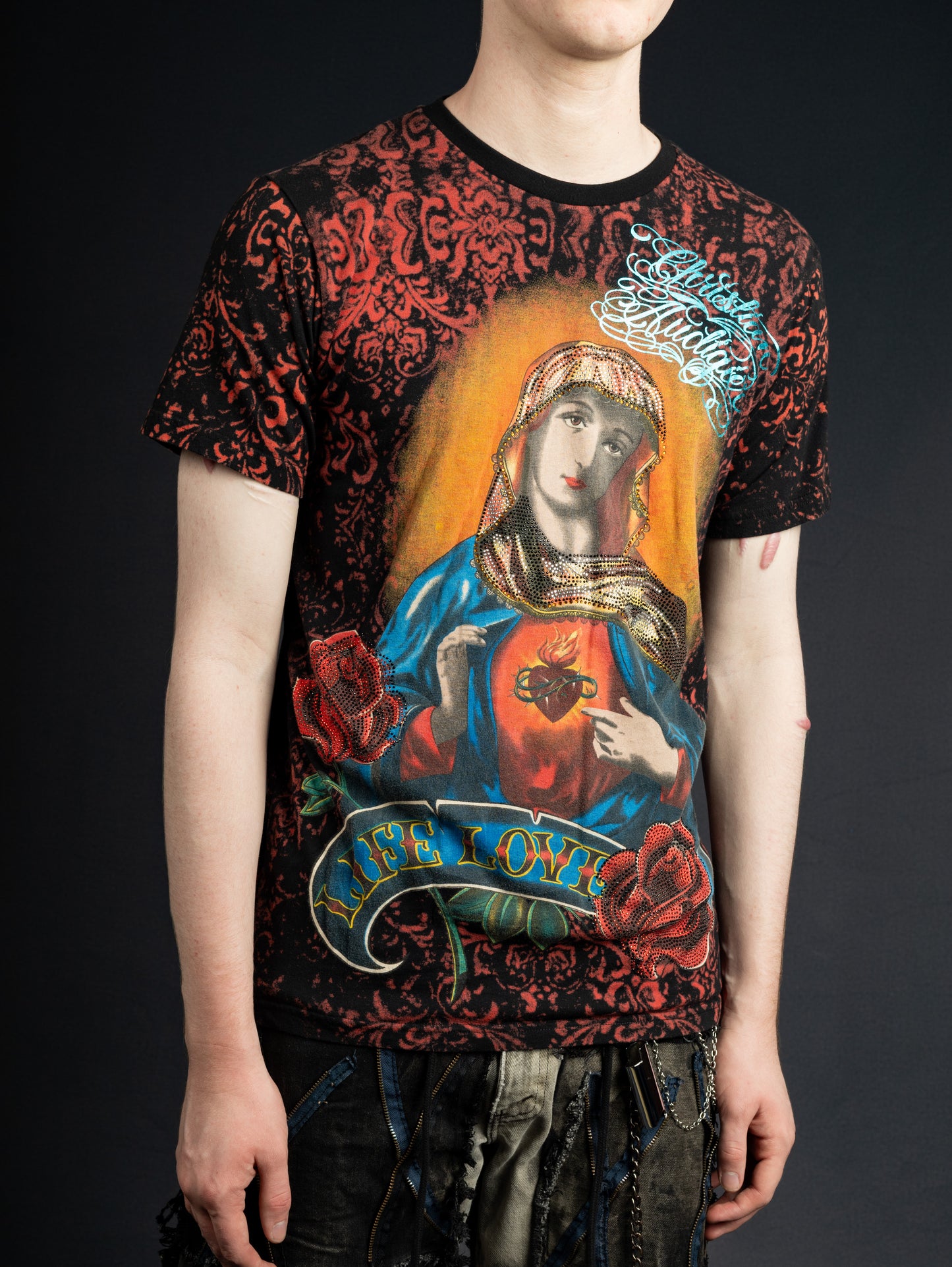 Christian Audigier Life Love T-Shirt